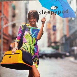 Sleepypod Air In-Cabin Pet Carrier, Orange Dream